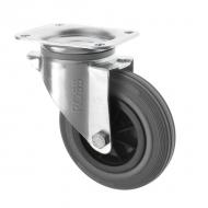 3360 Series Grey Rubber Casters Wheel