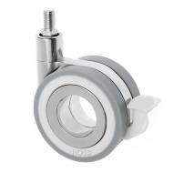 ER Series Twin Wheel Stem Fitting Casters