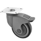 Synthetic Castors Plate Fitting GS Series 
