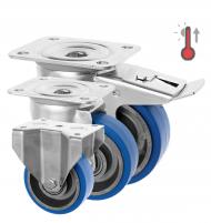 High Temperature Castors Rubber Wheel 3360 Series 