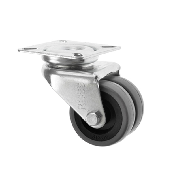 360 Series Casters Rubber Wheel
