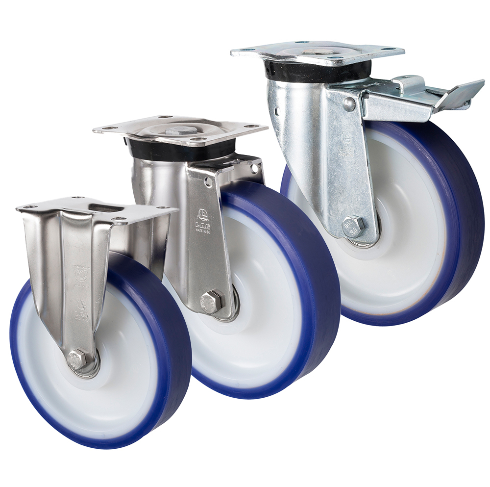 Heavy Duty Stainless Steel Castors - INOX40