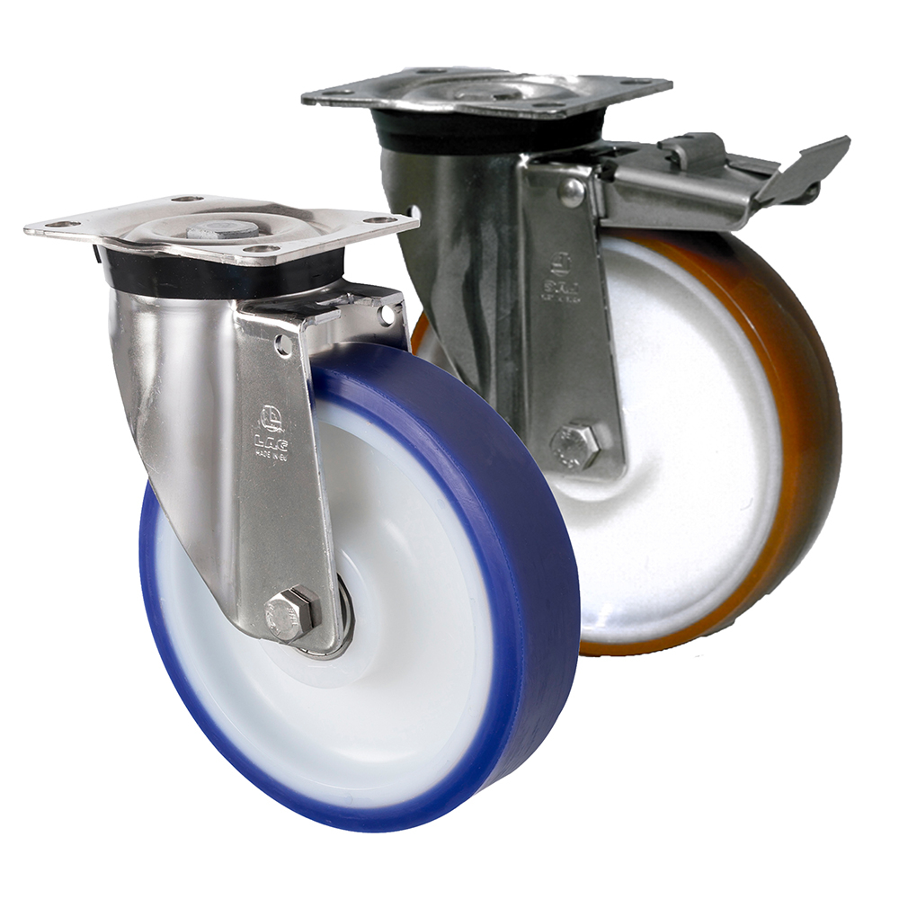 LAG Heavy Duty Castors INOX40 Series Ross Castors Castors, Trolley