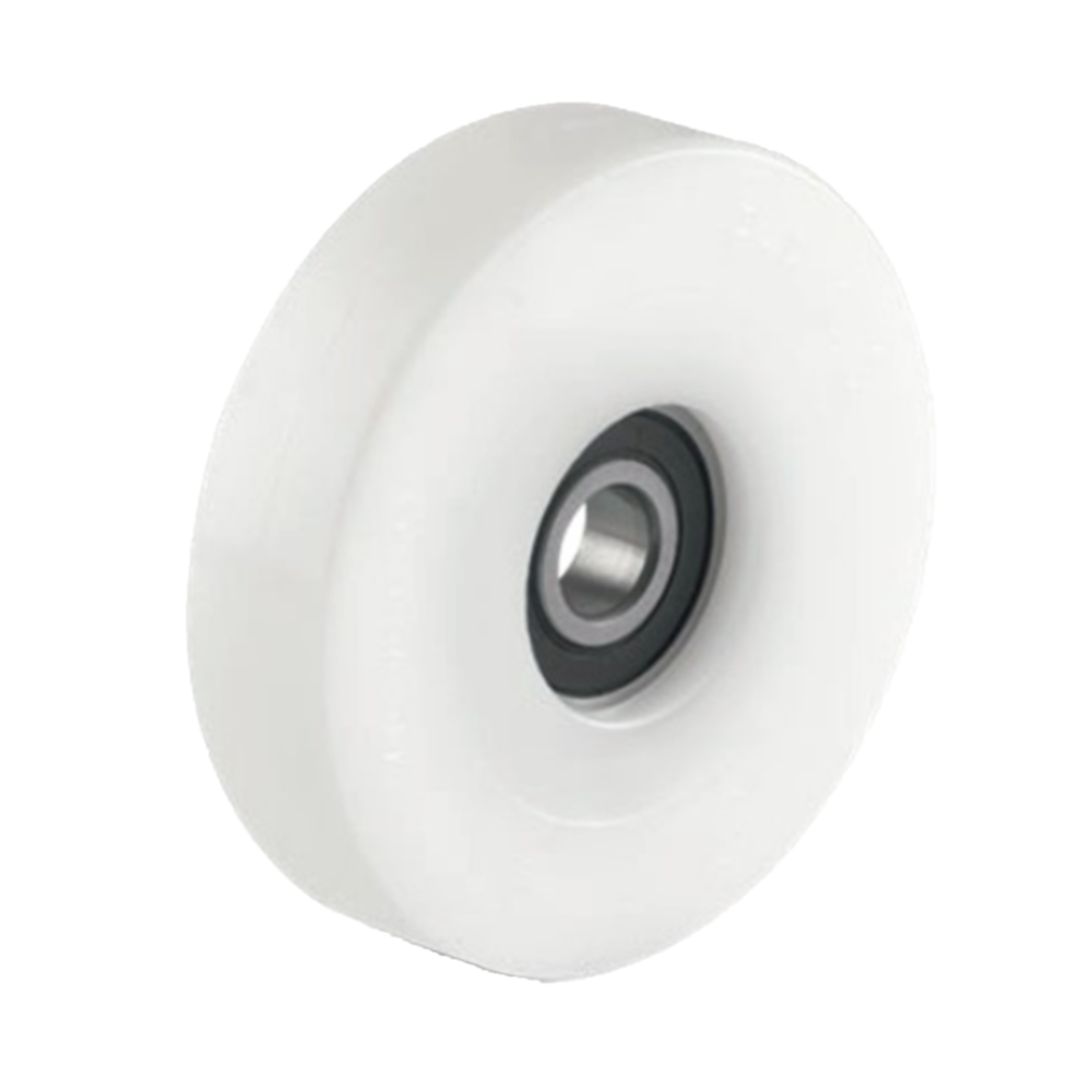 White Nylon Guide Rollers