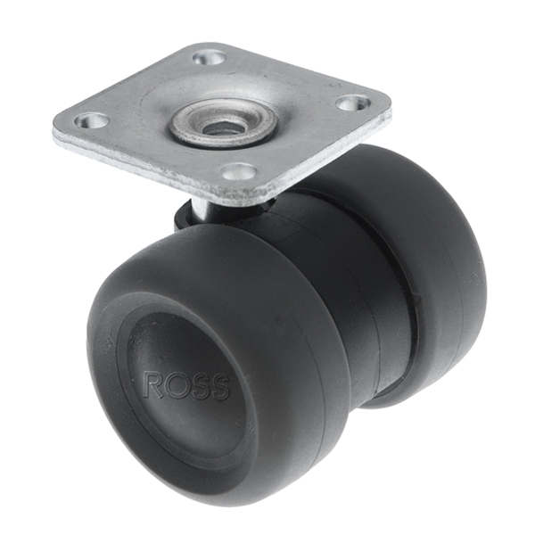 Low Level Twin Wheel Furniture Casters