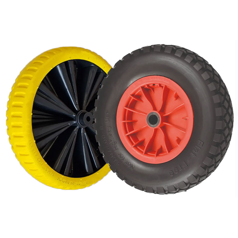 Puncture-proof Wheelbarrow Wheels