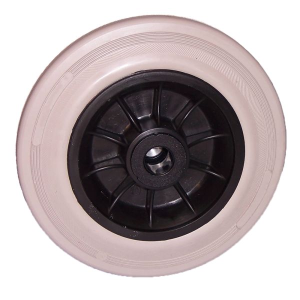LAG 150mm Grey Non Marking Elasticated Rubber Wheel