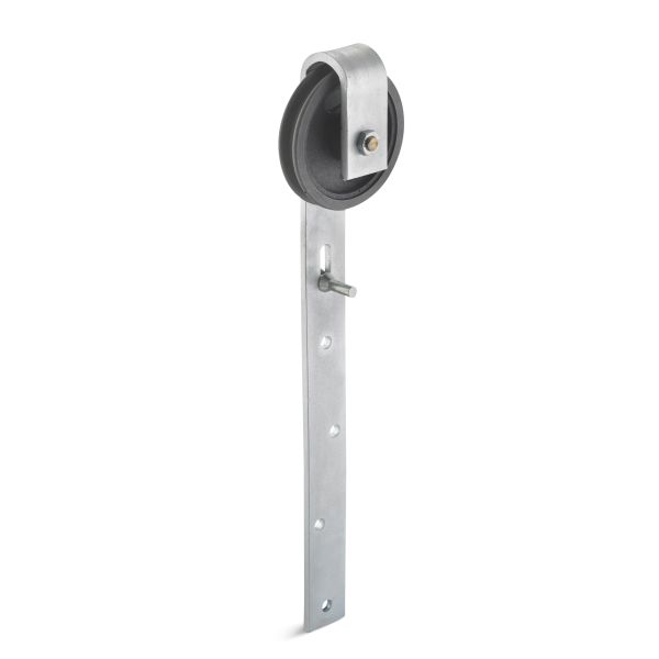 Sliding Door Bracket and Wheel V-Grooved Cast Iron Wheel 105mm 