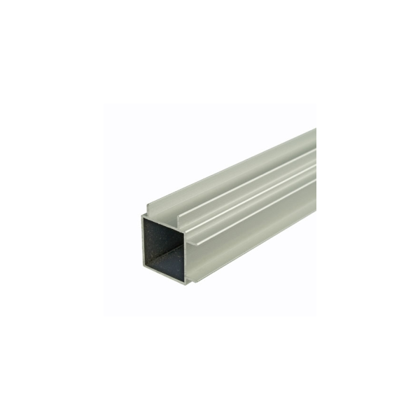 2 Meter Double Finned 25mm Square Tube 2 Adjacent Sides