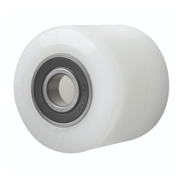 82mm x 70mm Nylon Pallet Roller with Bearing 600kg Load Capacity