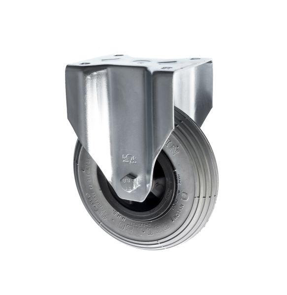 200mm Fixed Castor with Pneumatic Wheel