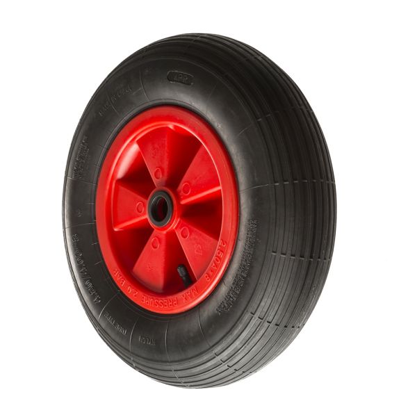 370mm Pneumatic Wheels Bore Diameter 12-19mm