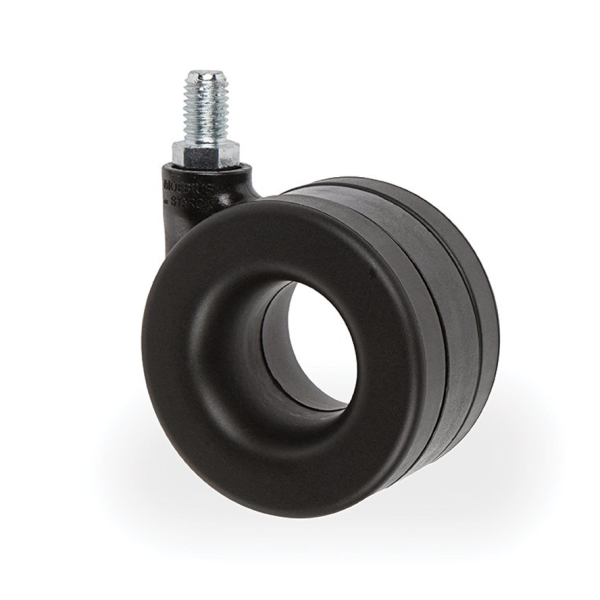 65mm Moebius Black Coloured Castor Wheel M8 x 15mm
