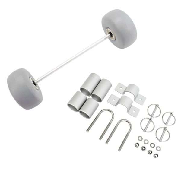 Wheelez Axle Kit with 2 x 24cm Wheels and Axle Full Kit