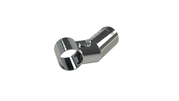 Nickel Plated Steel 45 Degree Angle Joint ES-13-NI