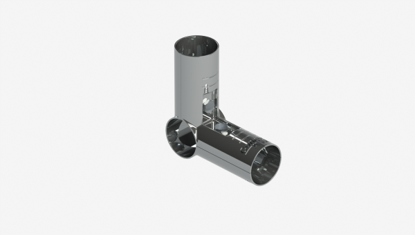 Nickel Plated Metal Corner Joints 65mm Length - ES-2-NI