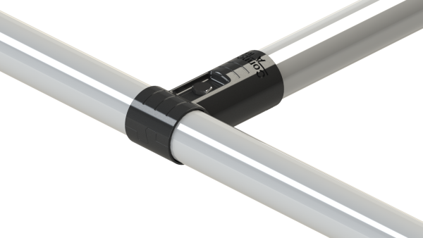 Metal Butt Joint Black 65mm Length - ES-1-BK