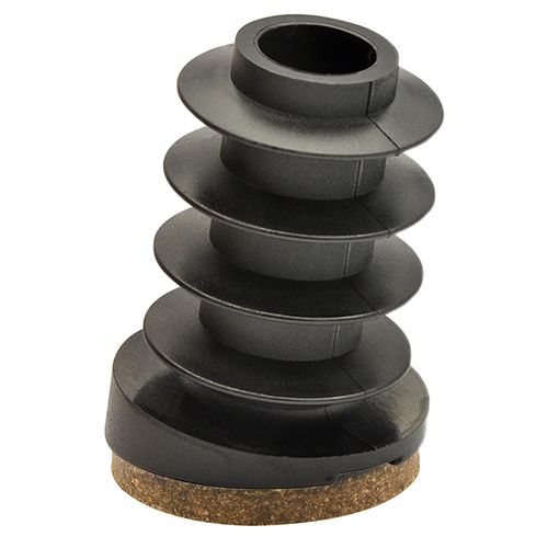 Angled Gliding Cap Insert for Chair Foot Quick Click after