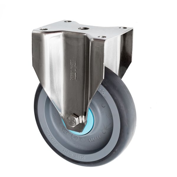 Stainless Steel Fixed Castors