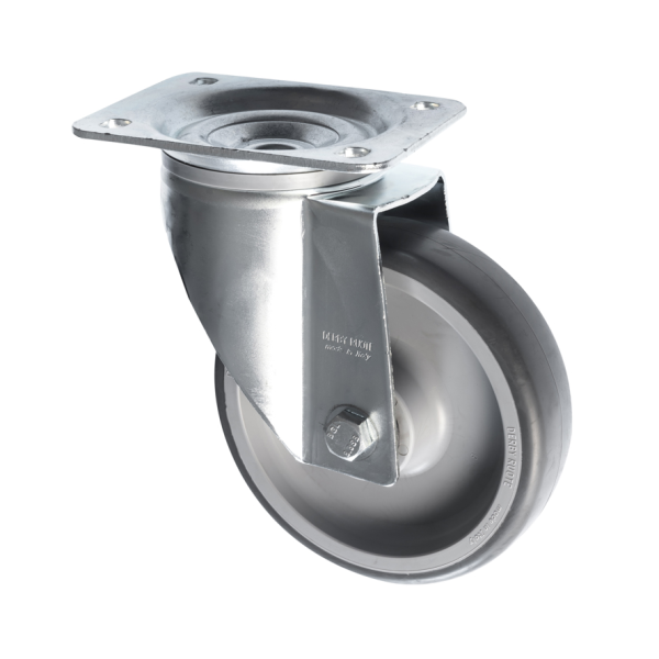 125mm Thermoplastic Rubber Castors