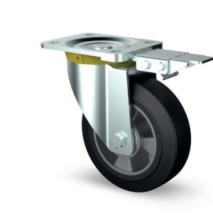 125mm Rubber Castor Wheel