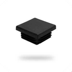 Square Tube Insert Black 40mm x 40mm