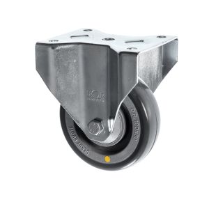 Electro Conductive Fixed Castors 160mm Polyurethane Wheel