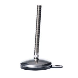 Anti-vibration Stainless Steel Adjustable Feet 100mm Dia, M20 x 150mm 