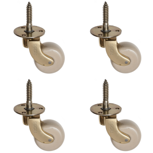 38mm Antique Furniture Brass Castor