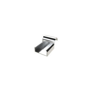 Roller Track bracket for gravity racking suitable for positioning over end joints