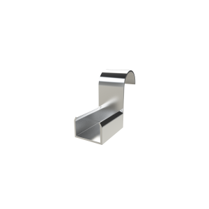 Deep Roller Bracket for housing 40mm gravity roller track - Ideal for carton flow racks