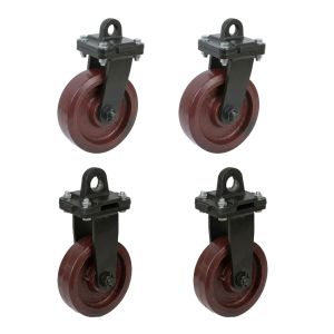 ISO Shipping Container Swivel & Fixed Castors (Up to 10 Tonnes)