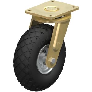 Heavy Duty Swivel Castor with Pneumatic Wheels 305mm Diameter