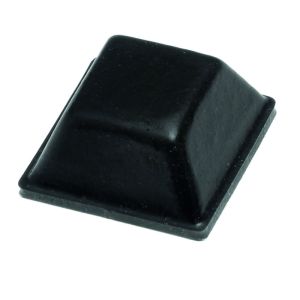 12.7mm Black Pyramid Stick on Feet