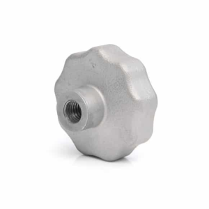 Stainless Steel Handwheel Knob M12 x 60mm Diameter