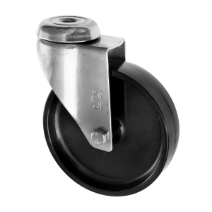 100mmSwivel Black Nylon Castor Wheel
