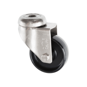 80mm Swivel Black Nylon Castor Wheel