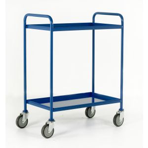 Large Tray Trolley 1065h x 610w x 1065d mm includes 2 Blue Trays