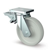 Nylon Castors Fabricated With Swivel and Brake 6000 Series