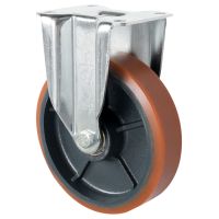LAG Fixed Heavy Duty Pressed Steel Castors P60 Series