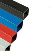 Square Steel Metal Tube 3m Lengths 25x25mm