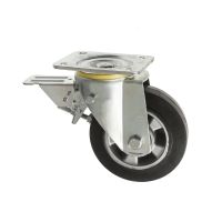Rubber Castors 5000 Series Leading Brake