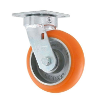 CC Apex Swivel Castors – Kingpinless, Ergonomic Wheel