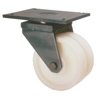 LAG G80 Swivel Top Plate Heavy Gauge Nylon Castors
