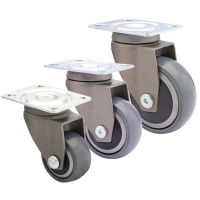 Grey Designer Soft Running Castors Swivel