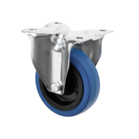 Fixed Rubber Castor