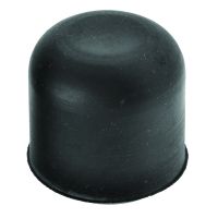 12.7mm Black Rubber Ferrule Chair Leg Protector