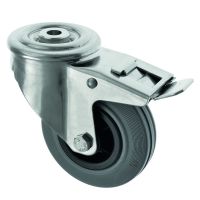 Stainless Steel Braked Castors