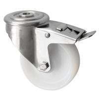 Stainless Steel Braked Castors