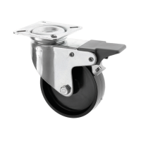 Plastic Castor with Brake
